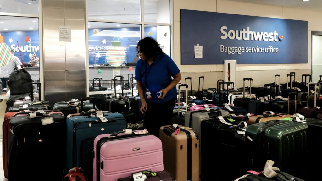 Southwest fined $140 million for last year's holiday meltdown