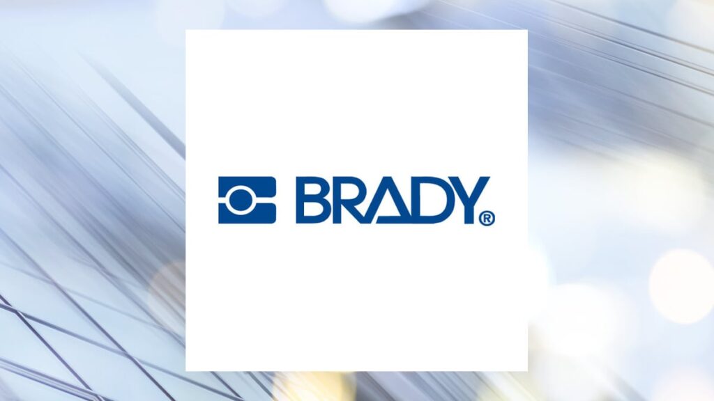 Brady logo with Industrial Products background