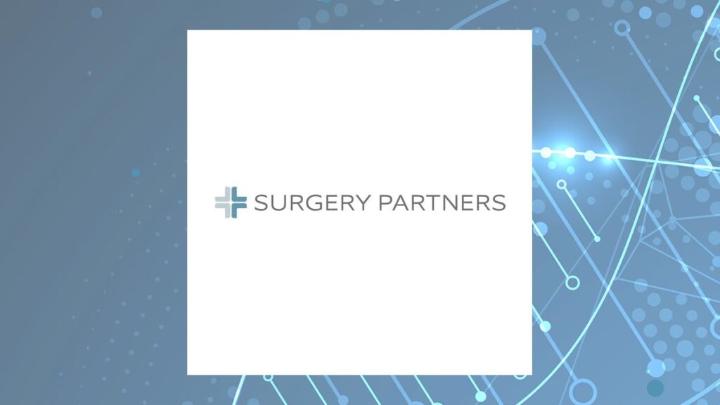 Surgery Partners logo with Medical background