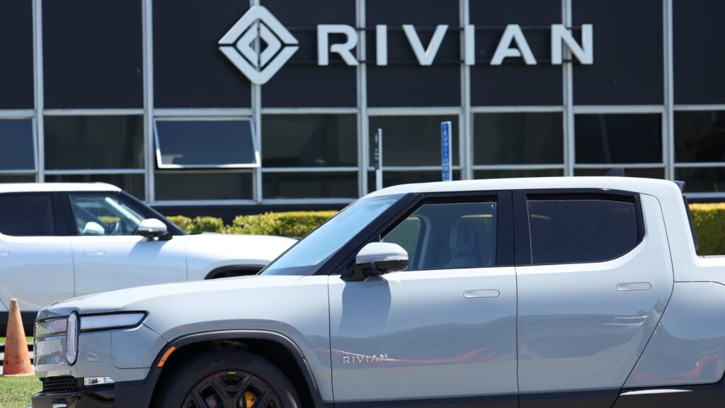 Rivian and Lucid shares plunge after weak EV earnings reports