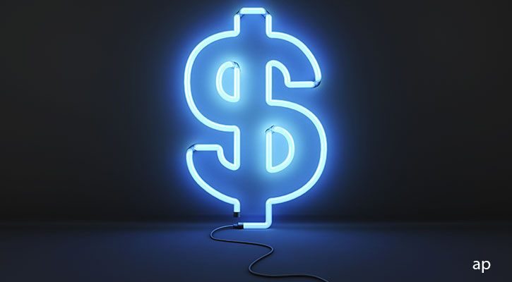 neon dollar