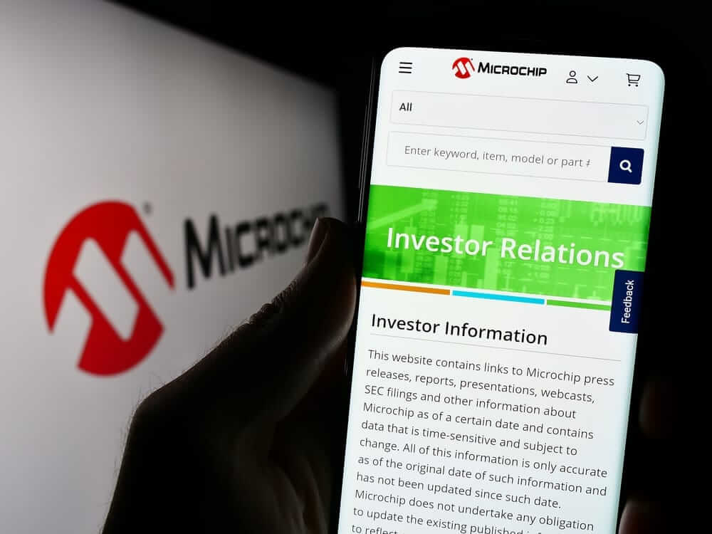 Microchip Technology, Inc_ logo and website-by T_Schneider via Shutterstock