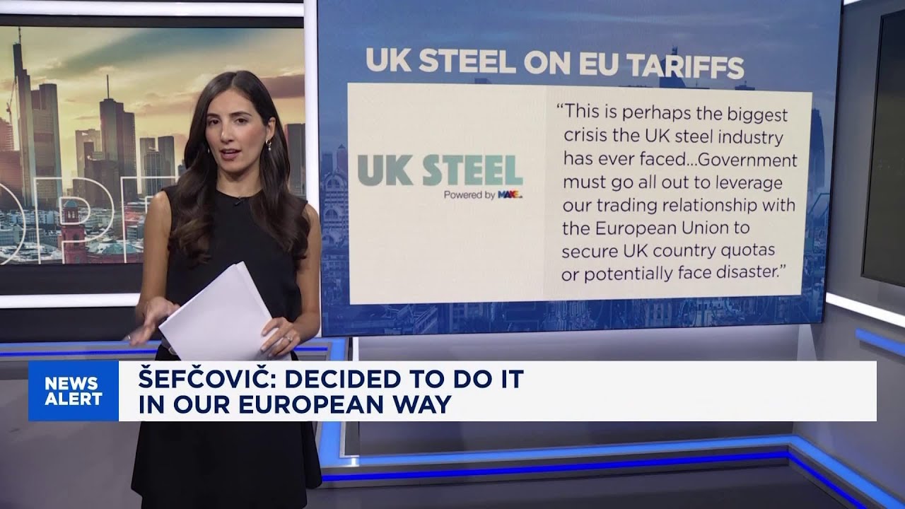 The 'biggest' crisis: UK steel industry reacts to 50% tariffs from the EU