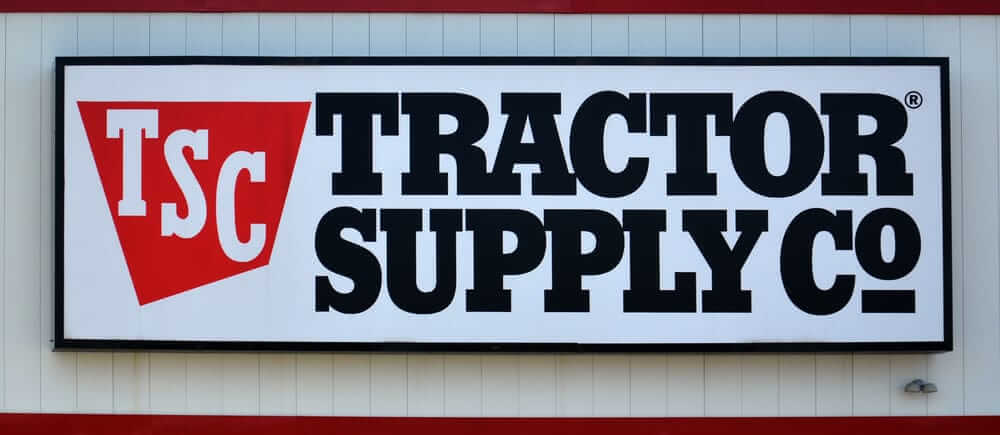 Tractor Supply Co_ location sign by- Susan Montgomery via Shutterstock